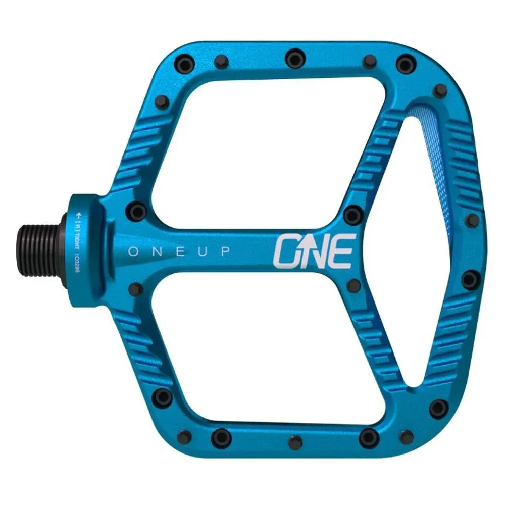 OneUp Components OneUp Flat Aluminum Pedals Blue
