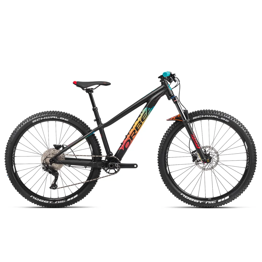 Orbea Orbea Laufey H20 27 Wheel Kids Mountain Bike 2022/23 Black/Rainbow