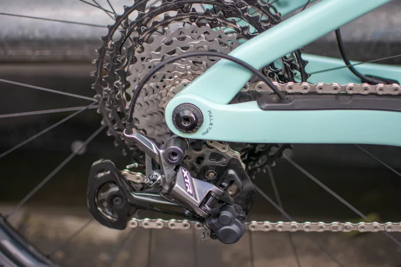 Ex Demo Orbea Rise M-Team 29er 2021 Medium Ice Green/Ocean-4