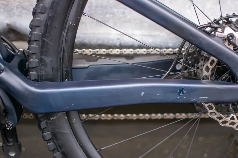 Ex Demo Orbea Rise M-Team 29er 2021 Medium Coal Blue/Red Gold-3