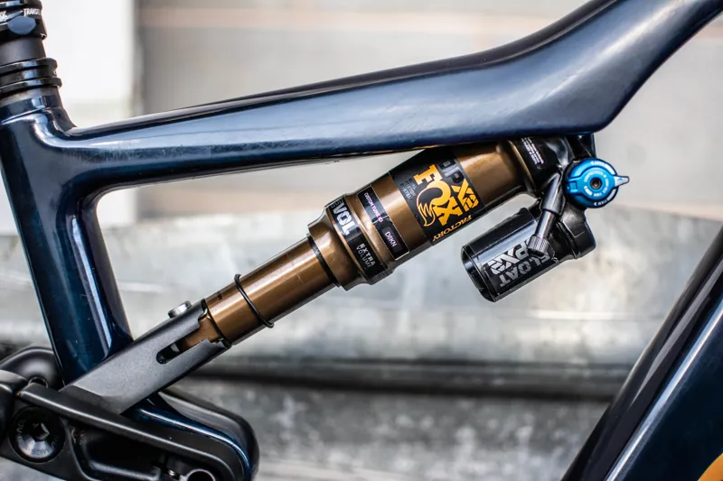 Ex Demo Orbea Rise M-Team 29er 2021 Medium Coal Blue/Red Gold-1