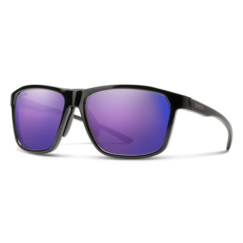 Smith Smith Pinpoint Sunglasses Gloss Black/ChromaPop Violet Mirror