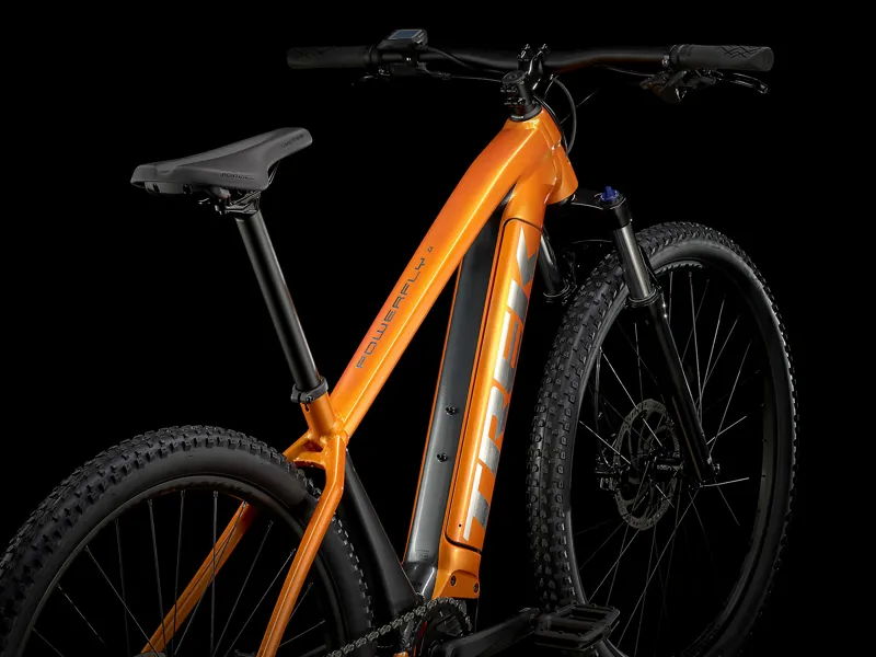 Trek Powerfly 4 625 Electric Hardtail Mountain Bike 2021 Orange/Grey-2