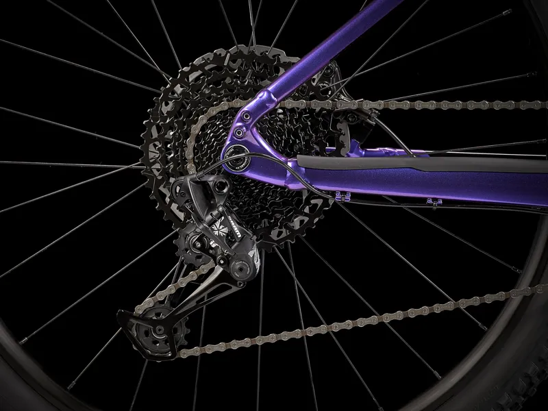 Trek Powerfly 5 Electric Hardtail Mountain Bike 2021 Purple/Black-8