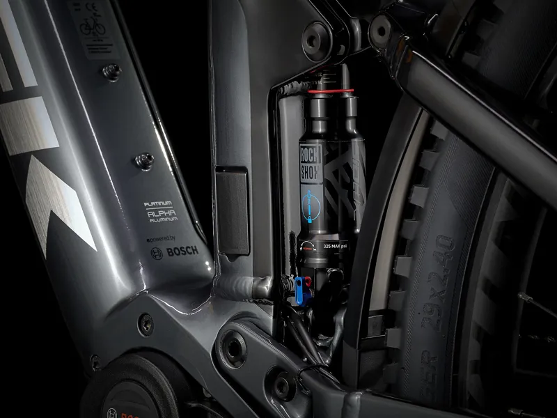 Trek Powerfly FS 7 Electric Mountain Bike 2021 Grey/Black-2