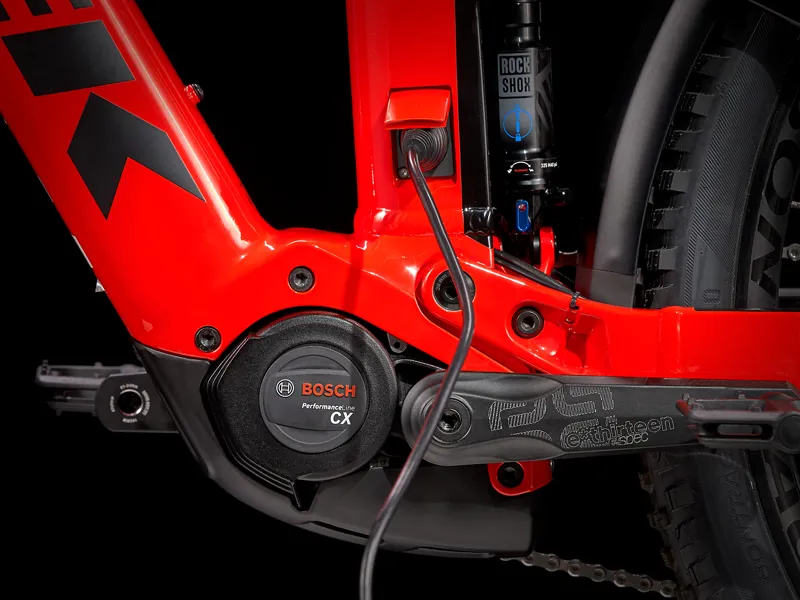 Trek Powerfly FS 7 Electric Mountain Bike 2021 Red/Black-2