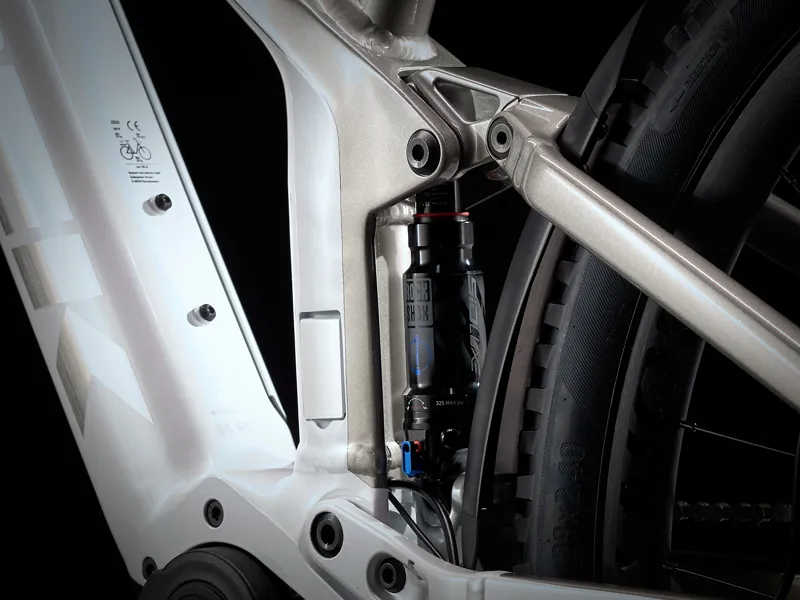 Trek Powerfly FS 7 Electric Mountain Bike 2021 White/Gunmetal-4