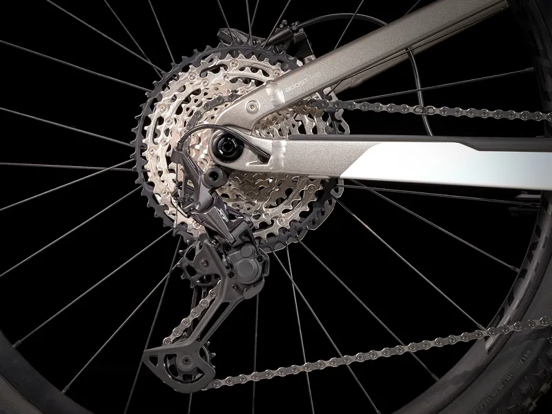 Trek Powerfly FS 7 Electric Mountain Bike 2021 White/Gunmetal-8