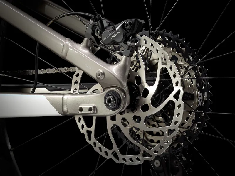 Trek Powerfly FS 7 Electric Mountain Bike 2021 White/Gunmetal-9