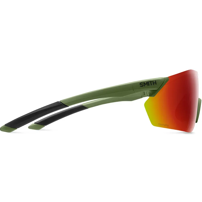 Smith Reverb Sunglasses Matte Moss/ChromaPop Red Mirror-3