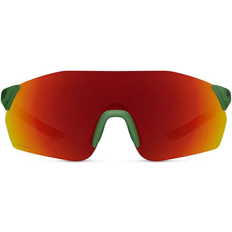Smith Reverb Sunglasses Matte Moss/ChromaPop Red Mirror-2