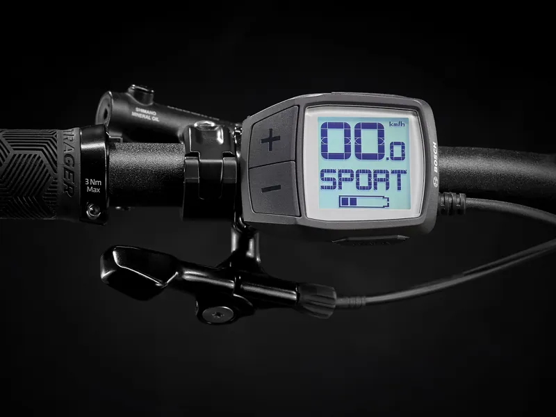 Trek Rail 9.7 NX 29er Electric Bike 2021 Purple Phaze/ Raw Carbon -6