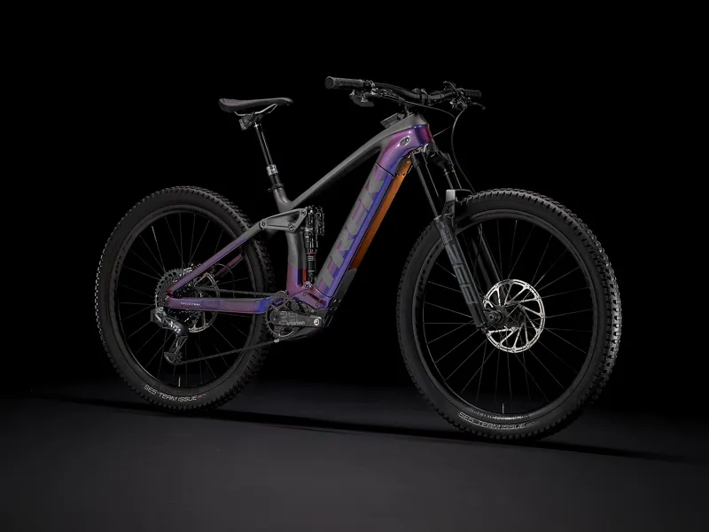 Trek Rail 9.9 X01 AXS 29er Electric Bike 2021 Purple Phaze/Carbon -1