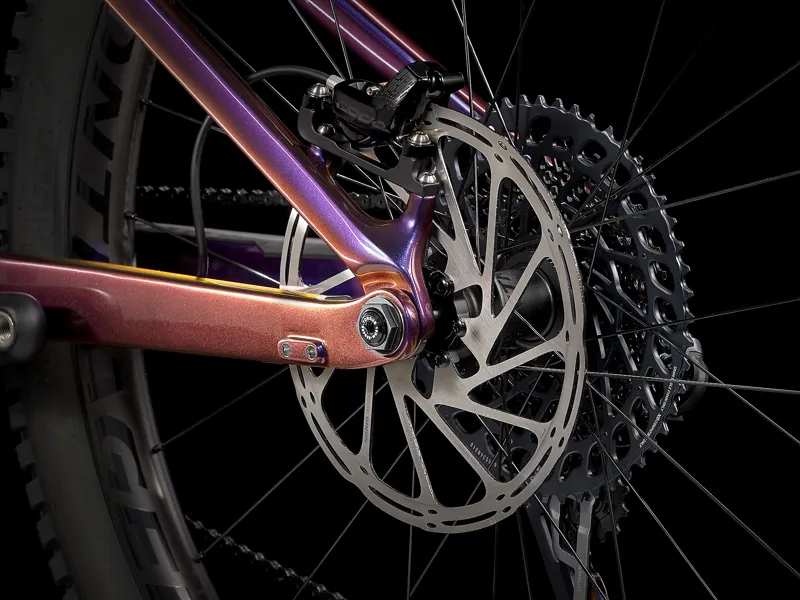 Trek Rail 9.9 X01 29er Electric Bike 2021 Purple Phaze/ Raw Carbon -3