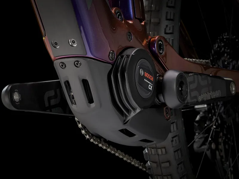 Trek Rail 9.9 X01 29er Electric Bike 2021 Purple Phaze/ Raw Carbon -5