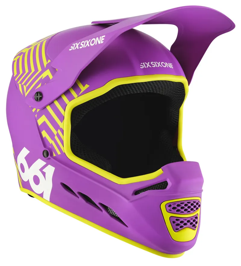 661 Reset FullFace MTB Helmet Dazzle Purple-1