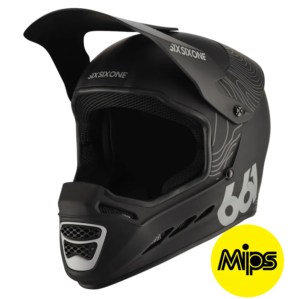 661 661 Reset FullFace Mips MTB Helmet Contour Black