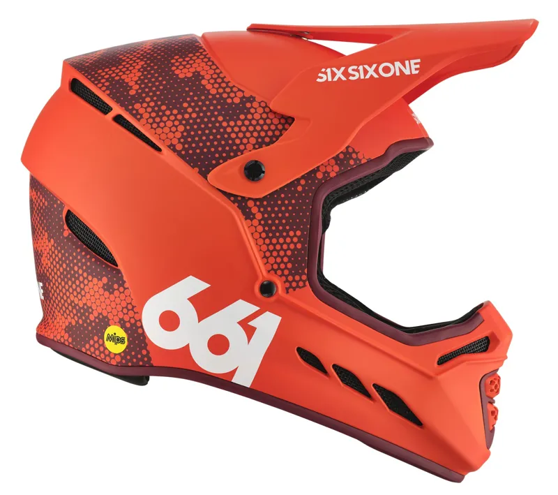 661 Reset FullFace Mips MTB Helmet Digi Orange-6