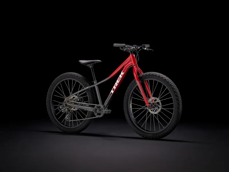 Trek Roscoe 24 Kids Mountain Bike 2021 Rage Red to Dnister Black Fade-6