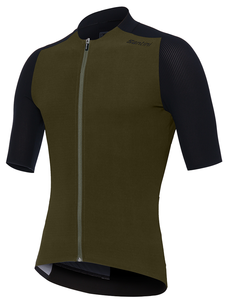 Santini Genio Womens SS Jersey Green-1