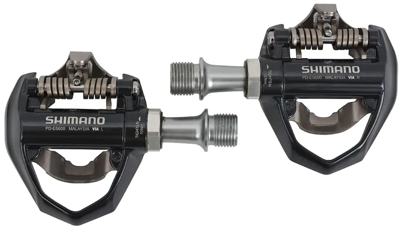 Shimano PD-ES600 SPD Pedals Grey-1