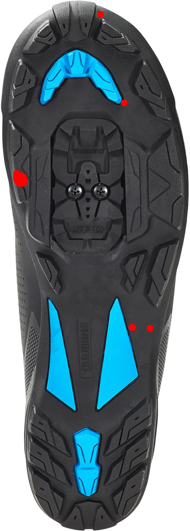 Shimano MT301 SPD MTB Shoe Black/Blue