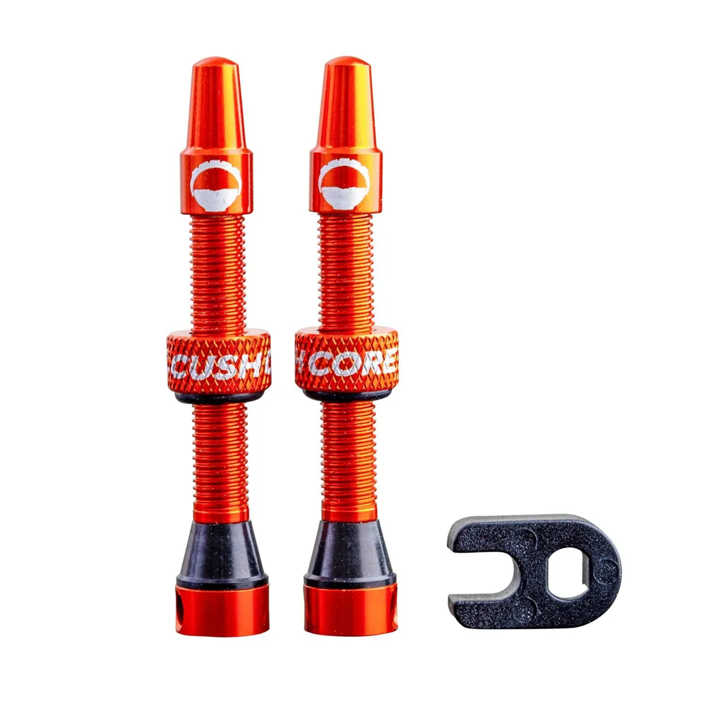 Cushcore Cushcore Tubeless Air Valves 44mm Orange