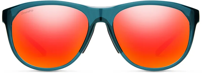 Smith Uproar Sunglasses Crystal Mediterranean/ChromaPop Red Mirror-1