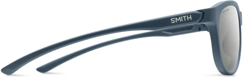 Smith Uproar Sunglasses Matte Iron/ChromaPop Platinum Mirror-2