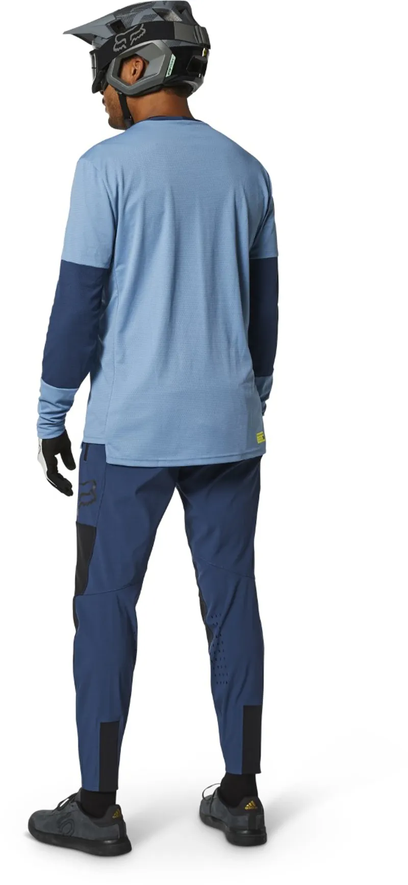 Fox Defend Foxhead LS MTB Jersey Dusty Blue-3