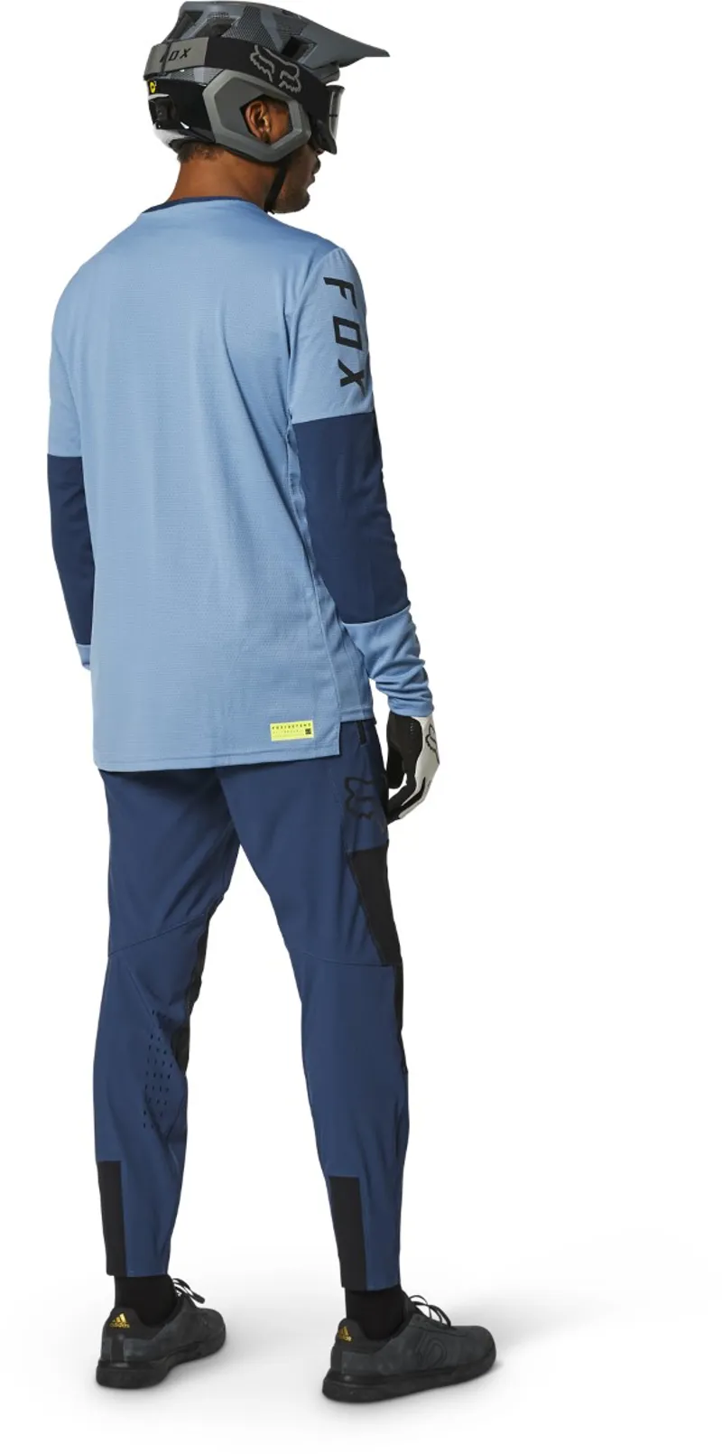 Fox Defend Foxhead LS MTB Jersey Dusty Blue-5