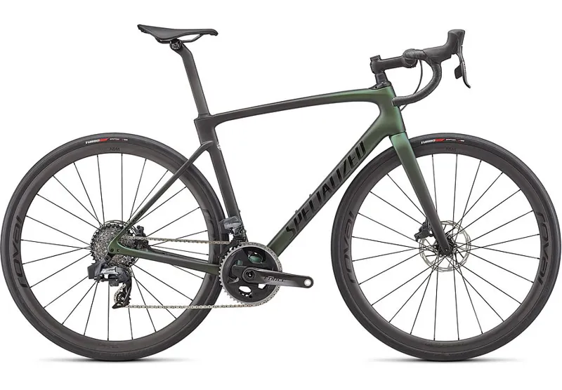 Specialized Roubaix Pro Road Bike 2022 Silver/Green/Black