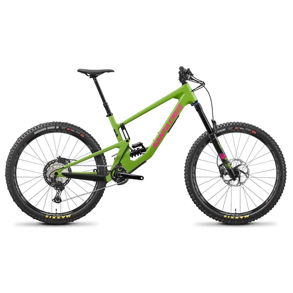Image of Santa Cruz Nomad C XT Coil 27.5 Mountain Bike 2022 Green Adder