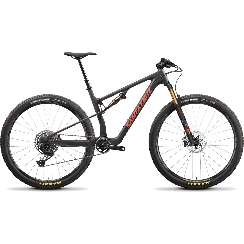 Image of Santa Cruz Blur CC X01 TR 29er Mountain Bike 2022 Dark Matter