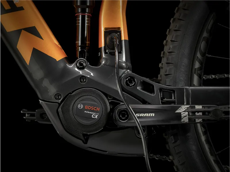 Trek Rail 9 GX 29er Electric Bike 2021 Orange/Charcoal