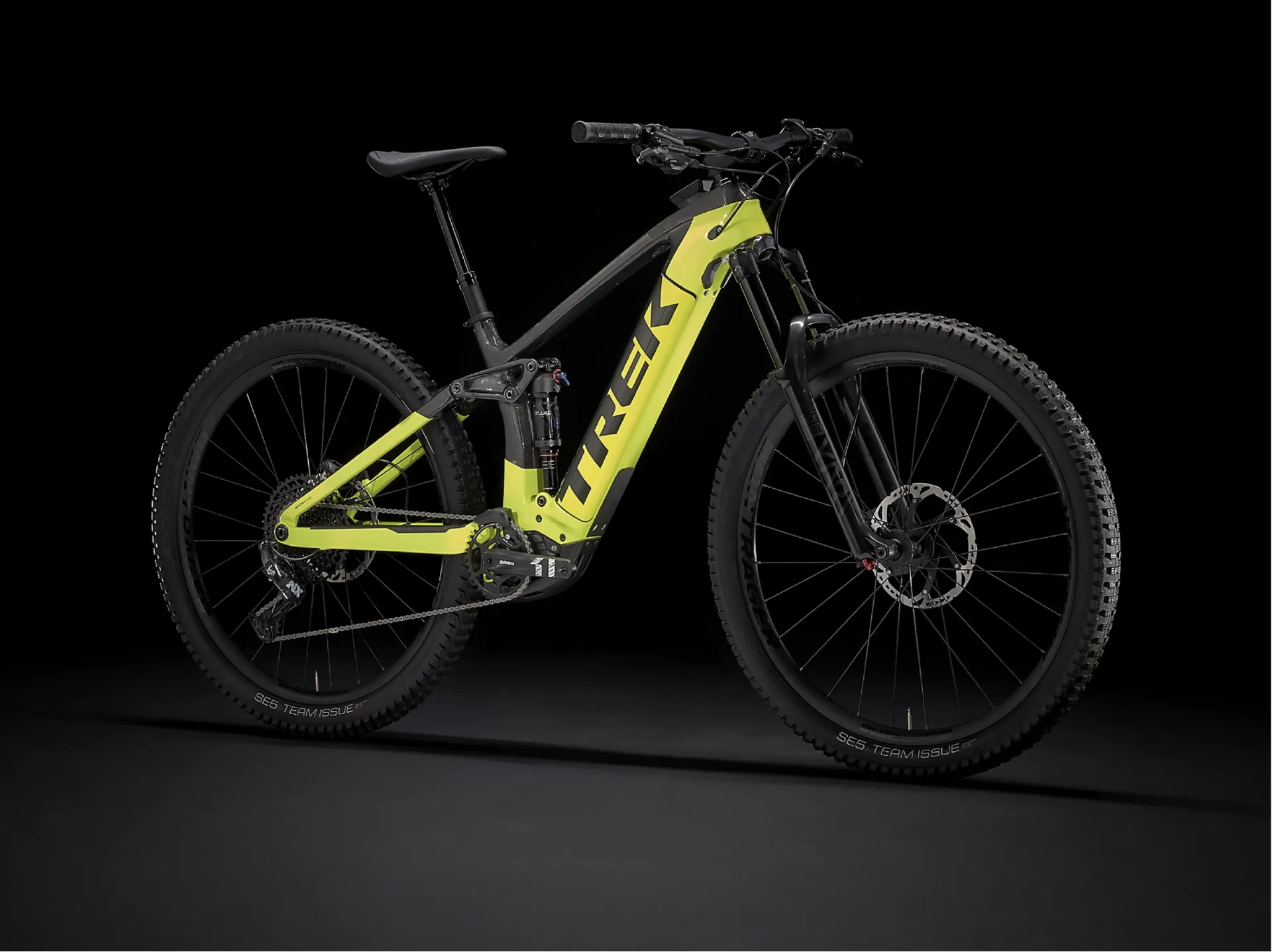 Trek Rail 9.7 NX 29er Electric Bike 2021 Raw Carbon/Volt
