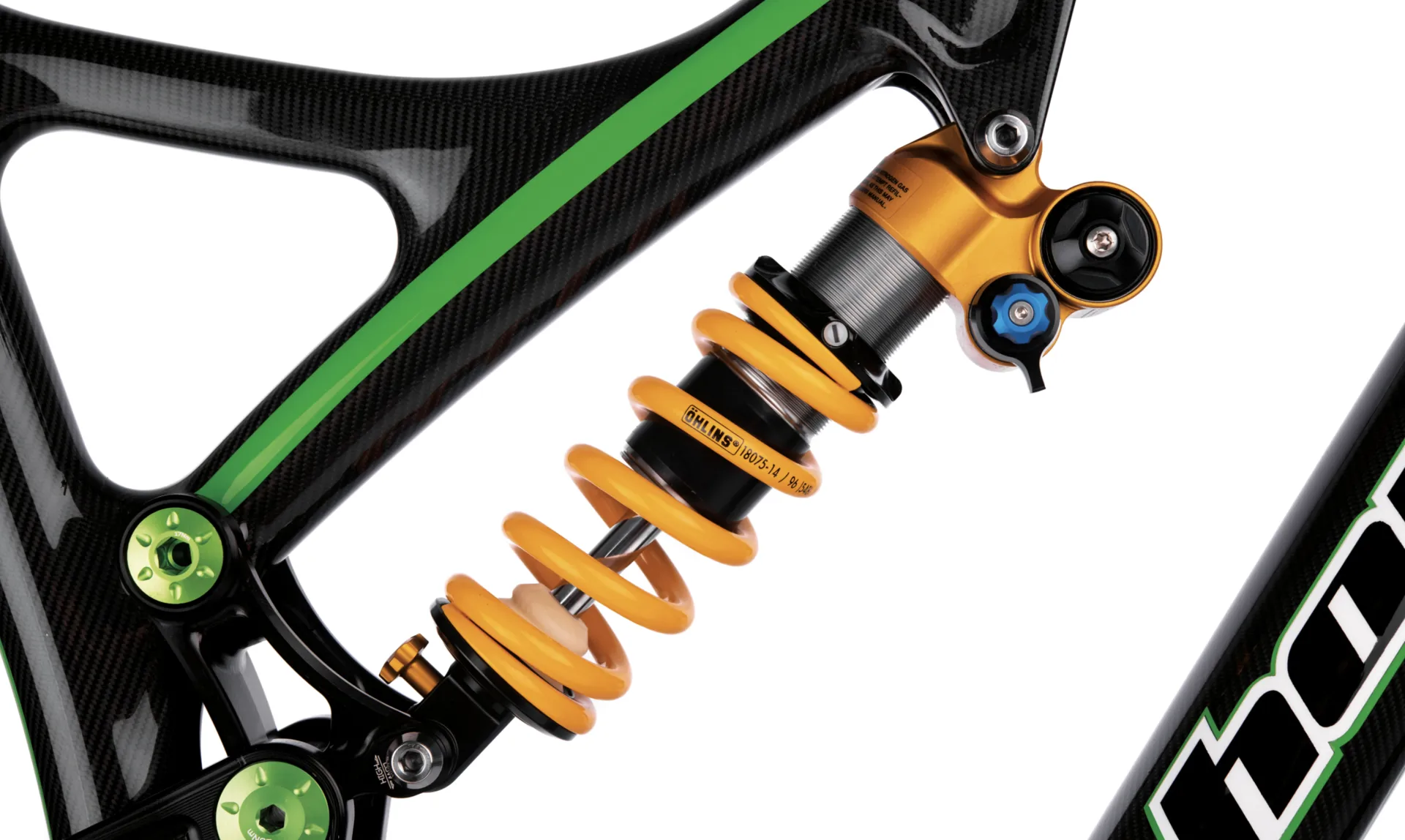 Hope Factory Racing Hope HB130 Factory FrameSet 2021 Carbon / Factory Green