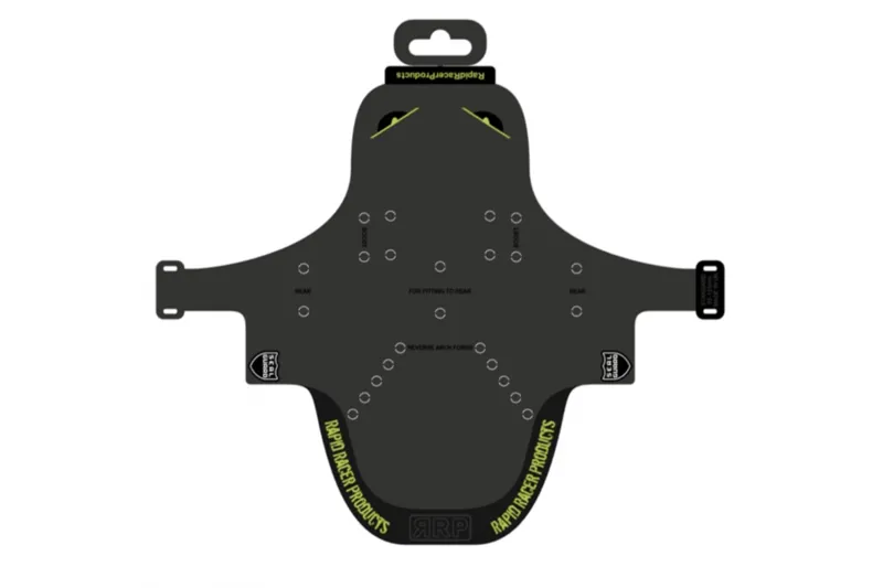 Parafango Enduro Per Bicicletta - RRP Rapid Racing, Nero, Per Forcelle Da 120 A 200 Mm