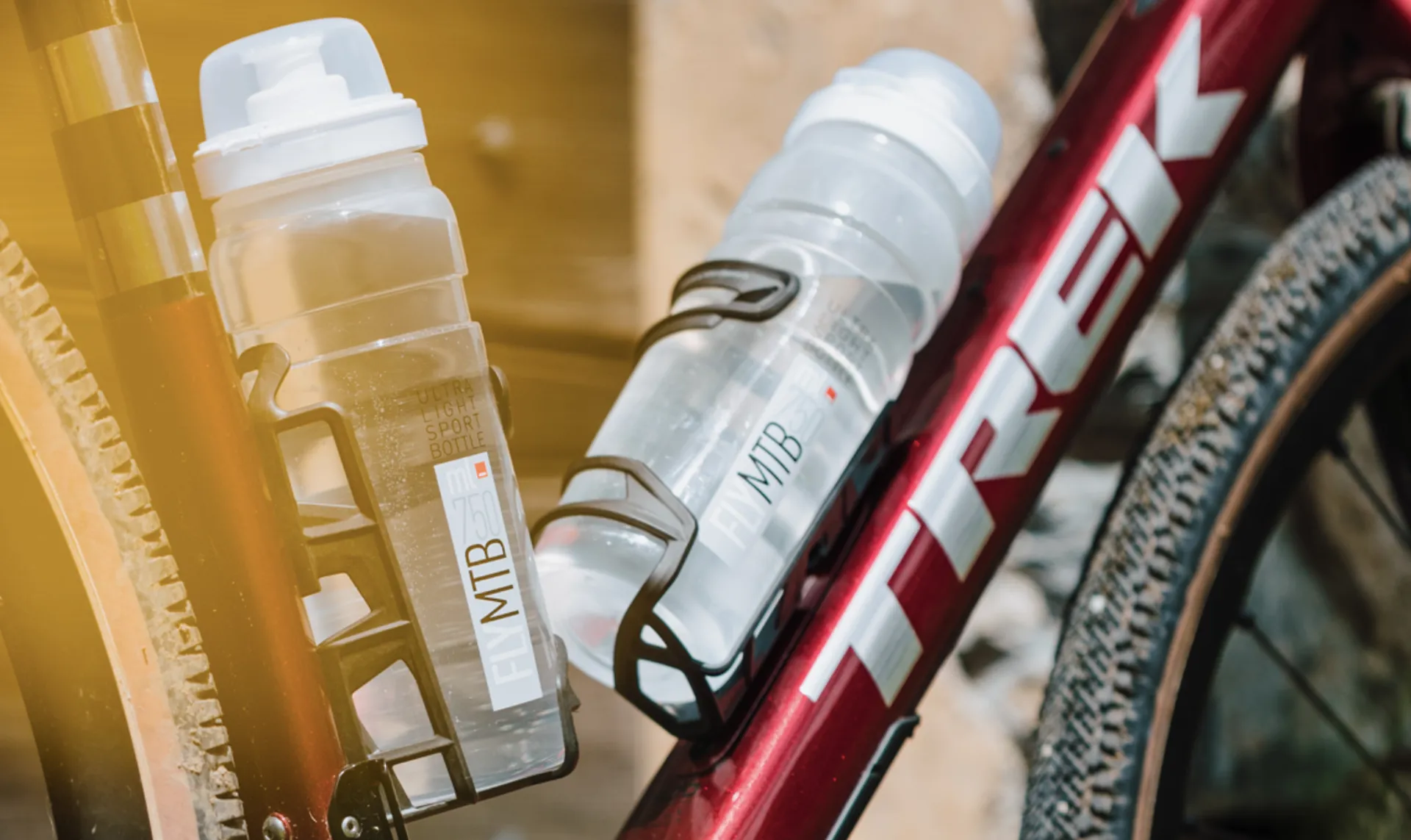 Elite Fly MTB Bottle 750ml Clear/Grey