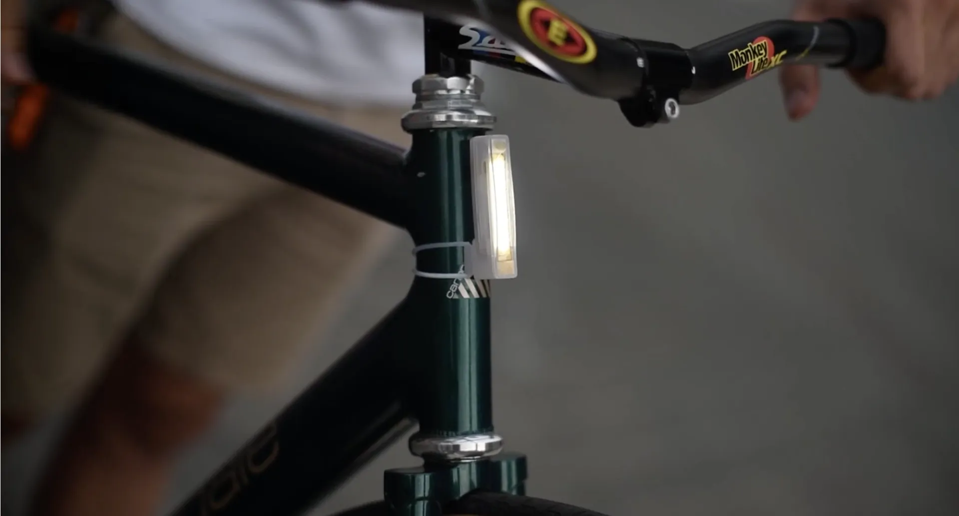 Knog+ Front Light Black