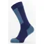 SealSkinz Waterproof Cold Weather Mid Length Sock with Hydrostop Navy Blue/Red