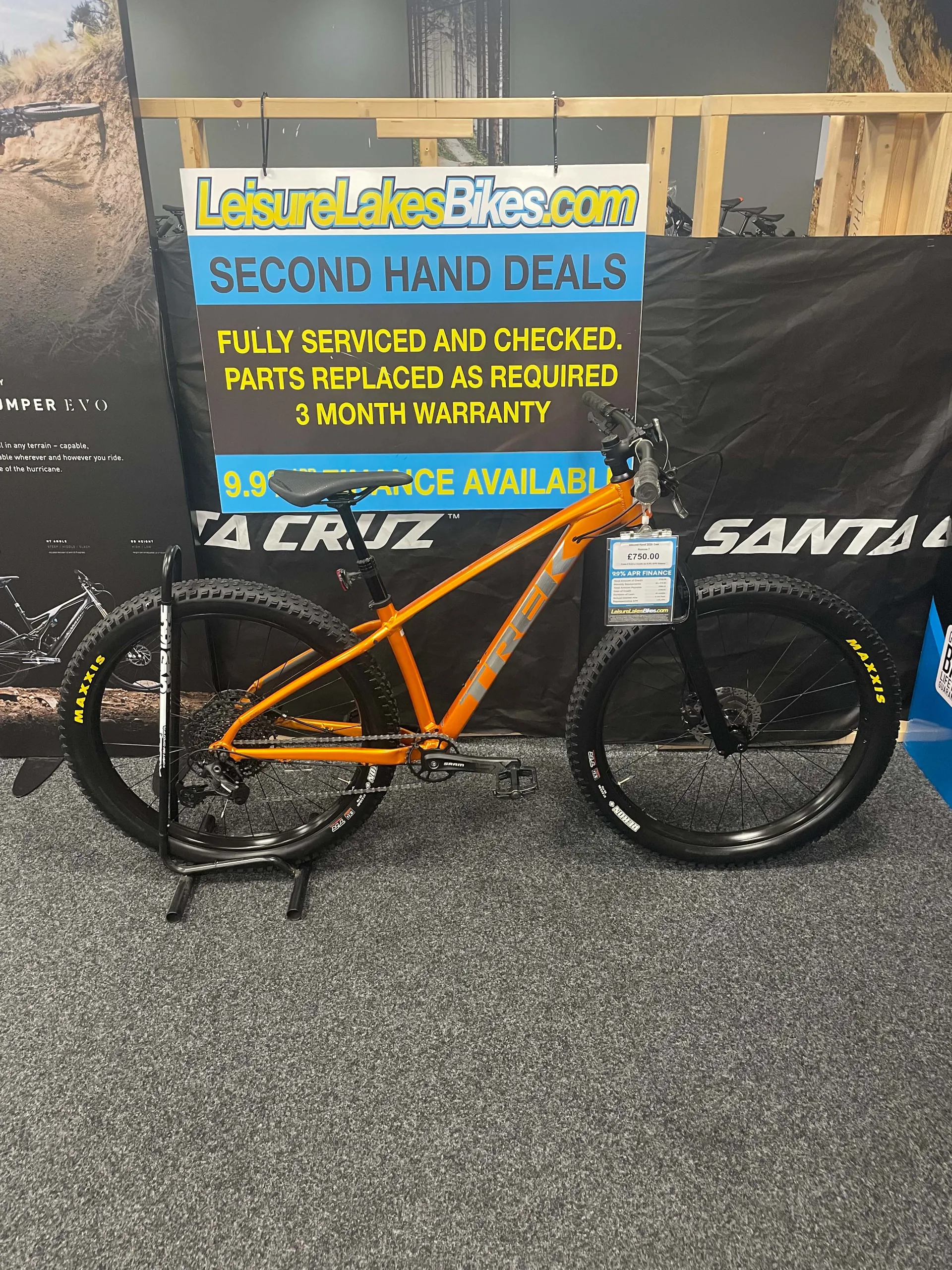 Second hand Trek Roscoe 2021 Orange Small