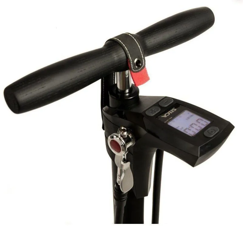 Silca SuperPista Digital Floor Pump Black -1