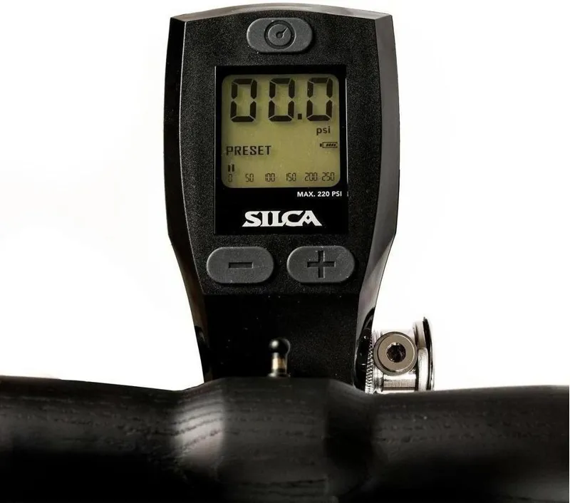 Silca SuperPista Digital Floor Pump Black -2