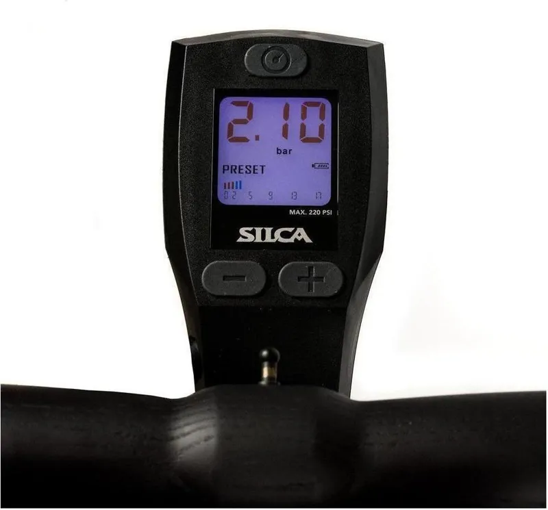 Silca SuperPista Digital Floor Pump Black -3