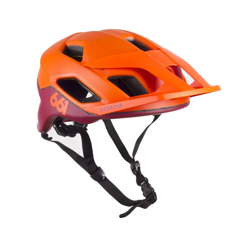 661 Crest Mips MTB Helmet Orange/Burgundy-1