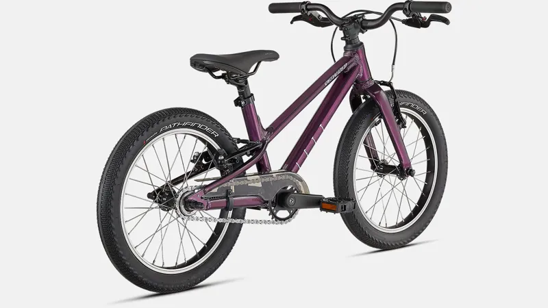 Specialized Jett 16 Single Speed Kids Mountain Bike Berry/UV Lilac-3