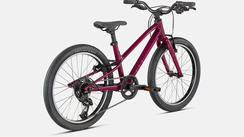 Specialized Jett 20 Kids Mountain Bike 2022 Gloss Raspberry/UV Lilac-3