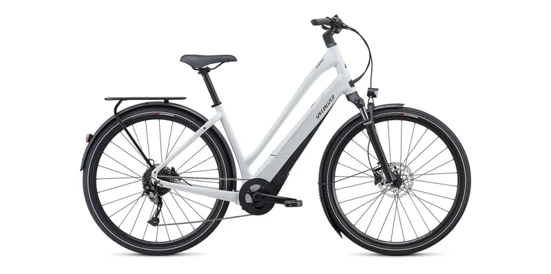 Specialized Turbo Como 3.0 70C Electric Bike 2021 Met White / Silver