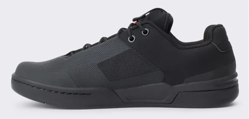 Crank Brothers Stamp Lace Flat MTB Shoes Black/Red-1